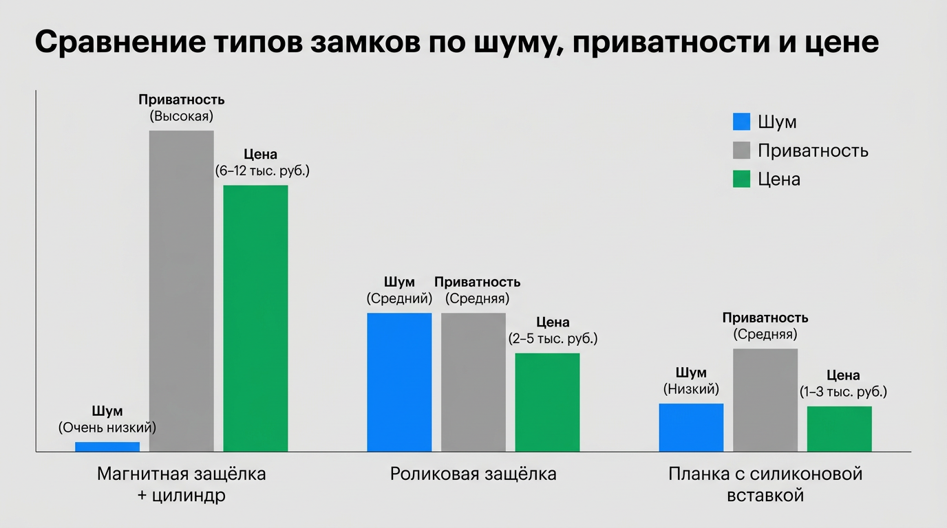 Сравнение типов замков